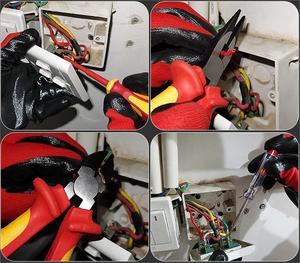 Năng Lượng Mới Tự Động Sửa Chữa VDE <span class=keywords><strong>12</strong></span> <span class=keywords><strong>Pcs</strong></span> 1000V Cách Điện Vít Điều Khiển Tuốc Nơ Vít Kìm Công Cụ Thiết Lập - Product Image 6