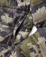 MonckSports Nouveau design Veste en duvet de camouflage ultra légère pour l'extérieur Veste en duvet de canard de chasse personnalisée de haute qualité pour hommes