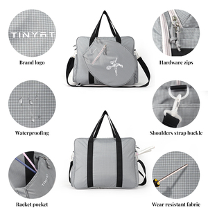2025 personalizado impermeable a prueba de polvo deportes raqueta bolsa tenis playa raqueta deporte bolsa tenis bolsa mochila - Product Image 6