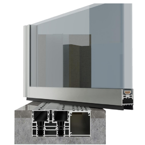 Système de porte et fenêtre pivotante en aluminium moderne, luxueux et étanche, personnalisé pour les entrées de villas et d'appartements - Product Image 3