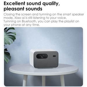 โปรเจคเตอร์ Mijia <span class=keywords><strong>2</strong></span> <span class=keywords><strong>Pro</strong></span> สมาร์ทแอนดรอยด์ 1080p Full HD สำหรับใช้ในบ้าน โปรเจคเตอร์ <span class=keywords><strong>Mi</strong></span> ความสว่าง 1300 ANSI ลูเมน โปรเจคเตอร์วิดีโอแบบฉายเหนือศีรษะ - Product Image 2