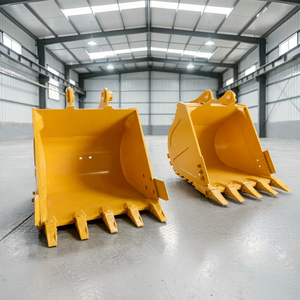 Soosan 1.3CBM <b>Light</b> Duty Earthmoving Digging Bucket Fit 26Ton Excavator for Hard Soil Clay <b>Soft</b> Rock Building Construction Work - Product Image 1