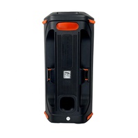 Altavoz Recargable de 6.5 Pulgadas con Soporte OEM, 80W, LED RGB, Ligero, con Asa Integrada, Ideal para Fiestas al Aire Libre