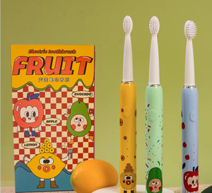 Cepillo de dientes eléctrico inteligente de dibujos animados para niños <span class=keywords><strong>Fairywill</strong></span>, directo de fábrica, venta al por mayor, cerdas suaves, impermeable, blanqueamiento de dientes para - Product Image 2