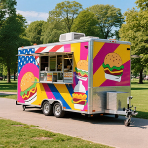 Camion de vente ambulante de bubble tea, de pizza, de glace et de barbecue, design de restaurant 2025, à vendre - Product Image 3