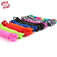 Corde paracorde tressée en nylon 550 7 brins pour la survie Polyester 3mm et 4mm pour le camping et l'extérieur sur les chaussures et les sacs