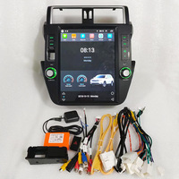 Autoradio Android 12,1 pouces pour Toyota Land Cruiser Prado 2010-2013/2014-2017 Écran tactile vertical Tesla Stéréo Vidéo Lecteur GPS