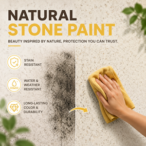 Pintura de Piedra Natural Blue Kingfisher con Tono Tierra <span class=keywords><strong>para</strong></span> Exteriores de Casas en Climas Desérticos - Product Image 2