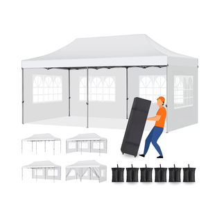 10x20 Tán lều <span class=keywords><strong>gazebo</strong></span> 6x3 ngoài trời nhiệm vụ nặng nề carpa Para negocio thương mại TENDA lipat Toldo 2x2 3x3 gasebo lều với logo - Product Image 2