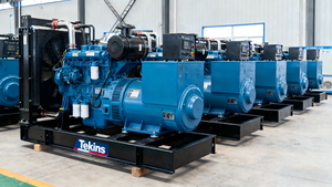 Groupe électrogène diesel 32/34 KW 40/50 KVA <span class=keywords><strong>220V</strong></span> Triphasé Super Silencieux Châssis Ouvert Mobile ATS Alternateur 100% Cuivre - Product Image 2