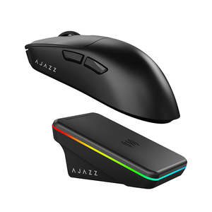 <span class=keywords><strong>Souris</strong></span> de jeu sans fil Ajazz AJ200P NL AI, <span class=keywords><strong>souris</strong></span> à faible latence NearLink, trois modes, charge magnétique, légère, 63 g, pour l'e-sport - Product Image 1