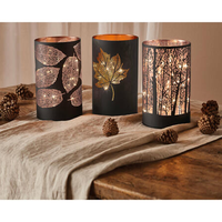 Tiktok nouvel arrivage 2023 articles de décoration pour la maison lampe de bureau LED en verre de haute qualité avec fonction de chronométrage