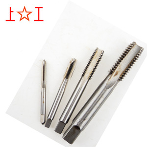 Shanggong Machine Tool <b>Taps</b> M3 M4 M5 HSS High Speed Steel Bright Finish For Steel <b>Threading</b> Machine - Product Image 2