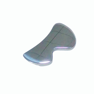 Herramientas de belleza con forma de cuchillo para el cuidado de la piel, gua sha de acero inoxidable - Product Image 2