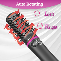 Styler capillaire électrique automatique rotatif Ulelay à ions négatifs et air chaud, 3 réglages de chaleur, moteur 30000 tr/min, pour salon et hôtel