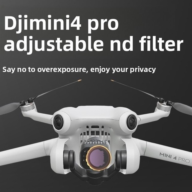 RCSTQ for Mini 4 Pro Adjustable ND Filter UV CPL Kit for Mini Series Drone Photography Filters Brand New Customizable Spare Part