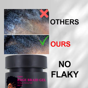 セールプライベートラベル72hエクストラホールドパイナップルの香り、薄片の巻き毛エッジコントロールジェルなし - Product Image 3