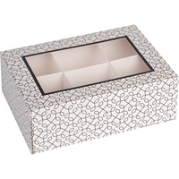 Boîte à chocolats en carton rigide gaufré réutilisable avec couvercle pour anniversaire, emballage cadeau créatif personnalisé en vrac, boîte recyclable