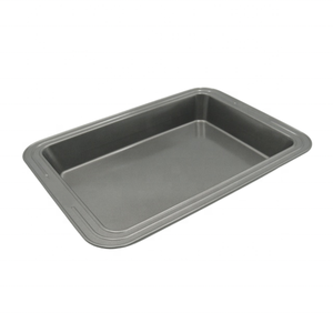 Plaque de cuisson rectangulaire de 33 cm x 23 cm, épaisse, avec poignée large, revêtement antiadhésif de qualité supérieure, pour la cuisson multifonction à domicile - Product Image 5