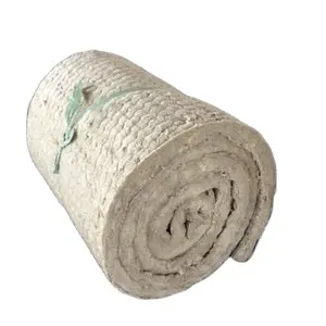 Rock Wool Chăn Nệm Với Lưới Dây Cho Bể Và Lò Cách Nhiệt