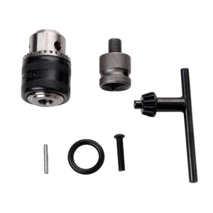 Drill Chuck Set 5pc Square Shank Extension Rod Adapter Wrench Power Tool Accessories - Product Image 4