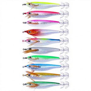 Señuelo flotante Minnow de 12.5cm y 17.5g con anzuelo triple, señuelo artificial duro para superficie, señuelo de pesca para río, lago, atún, popper. - Product Image 3