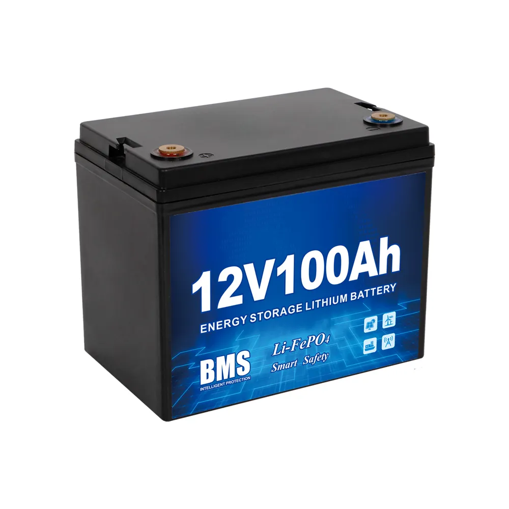 12v 24v 100ah lifepo4 battery pack bms lithium ion batteries 12v 200ah solar battery