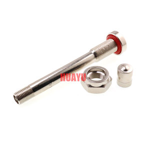 TR544 Pièce de rechange automobile, accessoire de réparation, <span class=keywords><strong>valve</strong></span> de pneu sans chambre à air nickelée avec <span class=keywords><strong>joint</strong></span> <span class=keywords><strong>torique</strong></span> à sertir <span class=keywords><strong>pour</strong></span> camions et autobus - Product Image 4