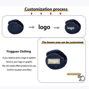 Зимние уличные теплые детские наушники с животными, милые наушники, повязка на голову, Звукоизолированные, безопасные наушники - Product Image 4