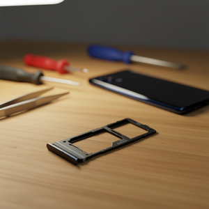 Vassoio porta SIM e scheda SD nero per Samsung Galaxy A52, compatibile con A52 4G, A52 5G, A52s 5G - Ricambio - Product Image 3