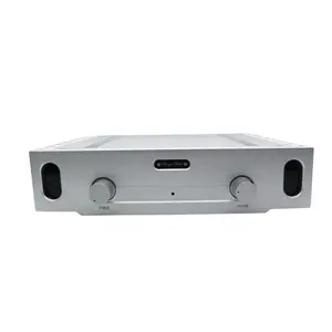 Brzhifi 933 Hoge Niveau Aluminium Chassis Klasse Ab Power Amplificador Professionele Versterker Audiophile Hifi Stereo Amp Home Audio