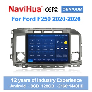 For Ford F250 2020 2026 Navihua New Design 13.2inch HD Screen Android Car Radio Multimedia Carplay Player <b>Auto</b> Stereo DVD Player - Product Image 1