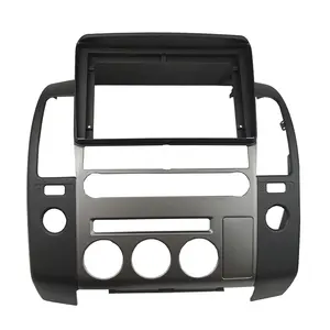 Untuk NISSAN PATHFINDER NAVARA 2004-2014 9 Inci Drive Kanan Radio Mobil Pemasangan Ulang Bingkai Stereo Pemasangan Faceplate