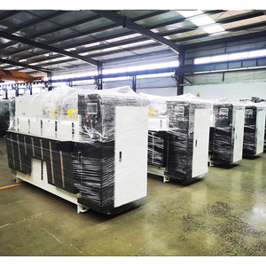 Machine à coudre les boîtes en carton semi-automatique <span class=keywords><strong>LUM</strong></span>, agrafeuse à haute vitesse pour carton ondulé avec table d'alimentation pour l'emballage CE - Product Image 6