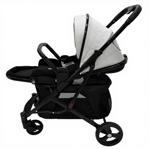 <span class=keywords><strong>Poussette</strong></span> tout-en-un convertible <span class=keywords><strong>pour</strong></span> chiens et chats - Réglable, pliable, chariot de voyage - Product Image 3