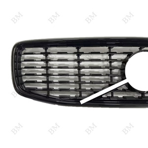 Emblème de calandre avant pour S90 <span class=keywords><strong>V90</strong></span> 2016-<span class=keywords><strong>2022</strong></span> |   OE 31425404 |   Badge de logo avant ABS chromé noir de remplacement - Product Image 4