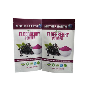 Bolsas de Plástico con Cierre Hermético Impresas Personalizadas, Bolsas de Pie con Cierre para Alimentos, Bolsa para Empacar Proteína en Polvo con Cierre - Product Image 2