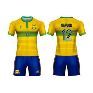 Design your own fitness training clothes for football cod camisetas football china cheap sports fashion formal soccer uniforms - Product Image 4