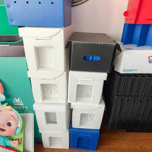 กล่องพลาสติก PP รังผึ้งพลาสติกสำหรับการเลี้ยงผึ้งสำหรับวัสดุที่กำหนดสีและการพิมพ์ยูวี100% - Product Image 5