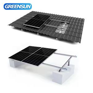 Greensun monophasé 230V 60HZ système d'alimentation <span class=keywords><strong>solaire</strong></span> sur réseau avec support d'onduleur de <span class=keywords><strong>panneau</strong></span> <span class=keywords><strong>solaire</strong></span> tout en un paquet - Product Image 2