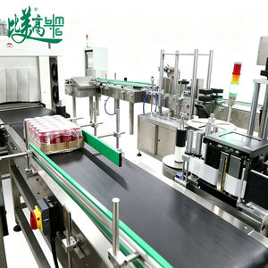 Machine d'emballage sous film rétractable en ligne avec détection d'étiquettes QR code et empilage de groupes pour usine de boissons russe, norme ASL BELGISI - Product Image 5