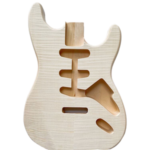 Kit de fabrication de corps de guitare en érable et tilleul pour bricolage - Product Image 2