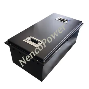 NencoPower 72V 73.6V 100Ah 105Ah 200Ah LiFePo4 battery module with IP65 protection for marine boat, golf cart, agv, ATV