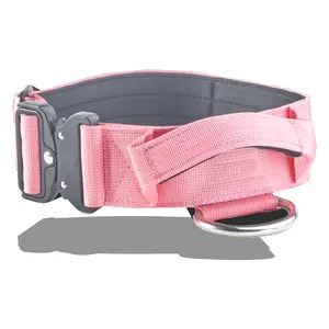 5cm 4cm 2 pollici grande collare per cani di grossa taglia personalizzato fibbia in metallo duty Nylon comfort Tactical combat dog collar Pet