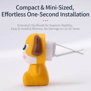 Populaire schattige dierenfiguurtjes voor de auto-luchtuitlaat, geurverspreider, universele auto-interieurdecoratie - Product Image 6