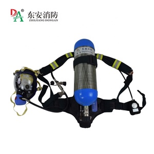 Respirateur autonome SCBA pour la lutte contre les incendies, cylindre en fibre de carbone 6,8L/9L 30MPa, temps d'utilisation de 60/90 min, portable, garantie de 15 ans - Product Image 1