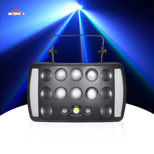 Led Running Horse Butterfly Flash Sound Control Red and <strong>Green</strong> <strong>Laser</strong> Light DMX512 RGBW Shaking Head Effect Light - Product Image 1