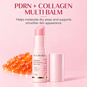 Nuevo Bálsamo Sérum Multiusos con Colágeno PDRN, Hidrata Profundamente las Zonas Secas, Reduce las Patas de Gallo, Reafirma, Aporta Elasticidad, Rellena, para Todo Tipo de Piel - Product Image 1