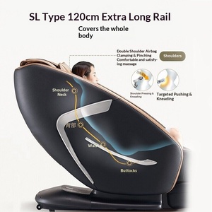 Luxury <strong>3D</strong> <strong>Massage</strong> Chair Full-Body Automatic <strong>Multifunctional</strong> Electric with Bluetooth Built-in Speaker Shiatsu Foot &amp; Leg <strong>Massage</strong> - Product Image 4