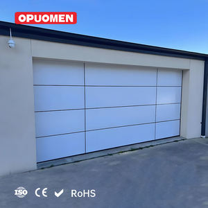 Puertas <span class=keywords><strong>de</strong></span> Garaje Modernas <span class=keywords><strong>de</strong></span> Estilo Europeo con Motor Silencioso Enrollable y Diseño Antirrobo a Precio Competitivo para Hogares - Product Image 2